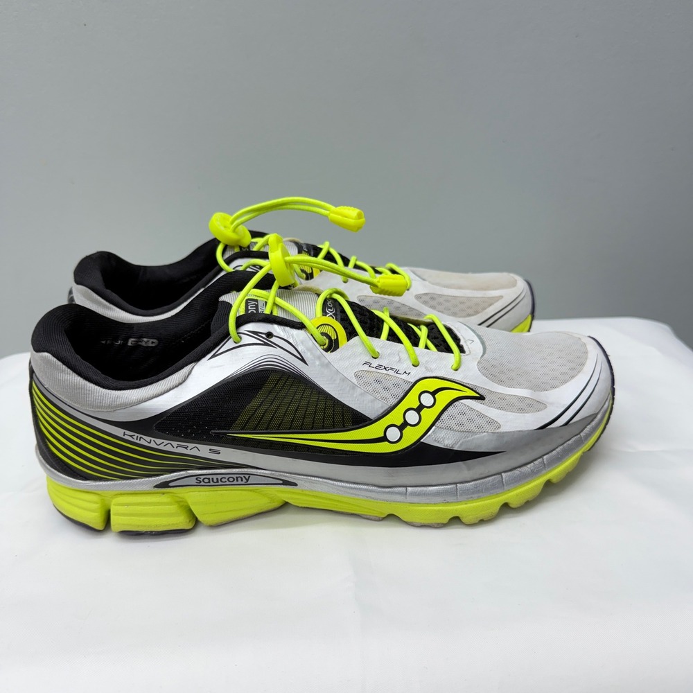 Saucony Kinvara 5 natural series flexfilm xt-900 running shoes men's 12.5 - Picture 4 of 9